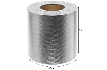 Stínící páska na plot šedá - panelová 630 g/m² + klipy