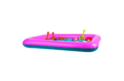 Tekutý kinetický piesok 2000 g - formičky a nafukovacie pieskovisko