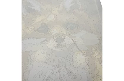 Malovanie podľa čísel - líška - 40x50 cm