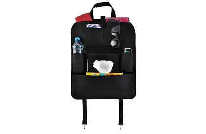 Organizér na chrbát autosedačky