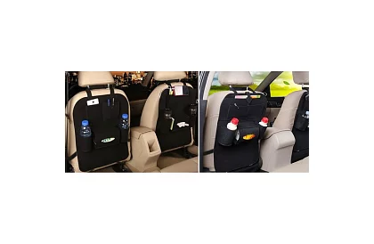 Organizér na chrbát autosedačky