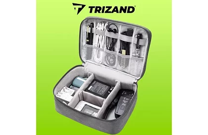 Cestovný organizér na káble a nabíjačky