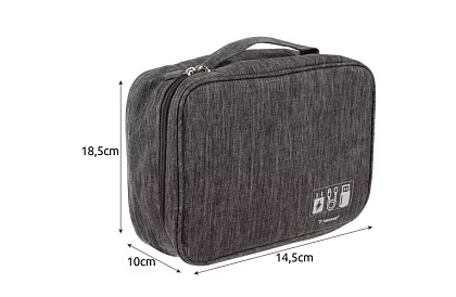 Cestovný organizér na káble a nabíjačky