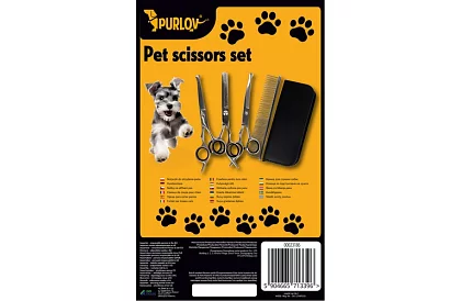 Sada na úpravu a strihanie psov v puzdre