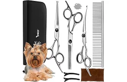 Sada na úpravu a strihanie psov v puzdre