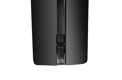 Vodotesný bezdrôtový zvonček – dosah 15 metrov - čierny