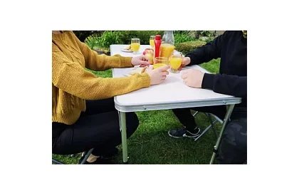 Kempingový skladací set - stôl + 4 stoličky