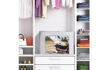 Organizéry na uloženie textilu – 2 x 24 l