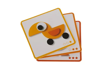 Drevené geometrické puzzle - zvieratká