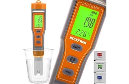 Elektronický pH tester s funkci ATC a teplomerom