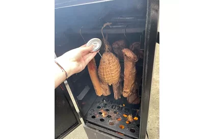 Vpichovací teplomer - pečenie, údenie mäsa