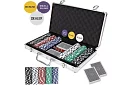 Kompletná pokerová sada - 300 žetónov v kufríku