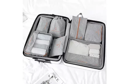 Cestovné organizéry – sada 7 ks