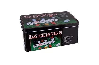 Kompletná Texas pokerová sada - 200 žetónov