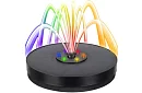 Plávajúca solárna fontána s RGB osvetlením