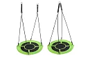 Závesný hojdačkový kruh – hniezdo 120 cm - zelená