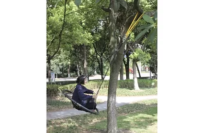 Závesný hojdačkový kruh – hniezdo 100 cm