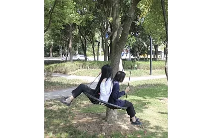 Závesný hojdačkový kruh – hniezdo 100 cm