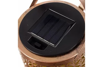 Solárna záhradná lampa - kanva