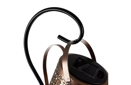 Solárna záhradná lampa - kanva