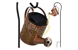 Solárna záhradná lampa - kanva