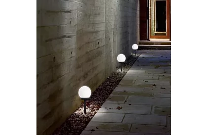 Solárne záhradné lampy - gule 6 ks