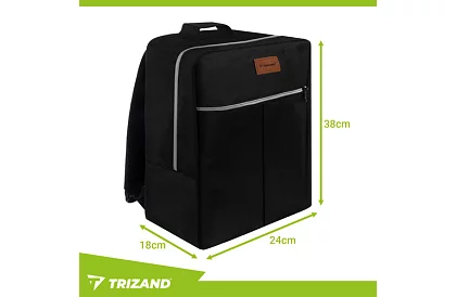 Cestovný príručný batoh 38x24x18 cm + kozmetická taška