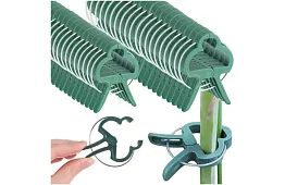 Klipy na upevňovanie rastlín 108 ks