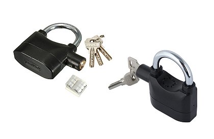 Visiaci zámok s alarmom -  Alarm Lock 110db.