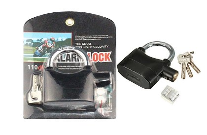 Visiaci zámok s alarmom -  Alarm Lock 110db.