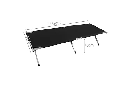 Skladacia kempingová posteľ – nosnosť 110 kg