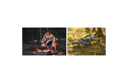 Skladacia kempingová posteľ – nosnosť 110 kg