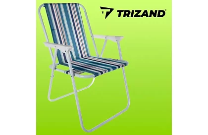 Záhradné skladacie kreslo – Bergamo modré