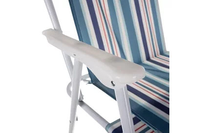 Záhradné skladacie kreslo – Bergamo modré