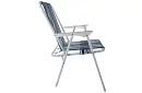 Záhradné skladacie kreslo – Bergamo modré