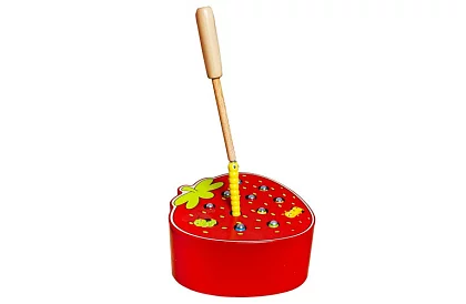 Drevená magnetická hra – jahoda