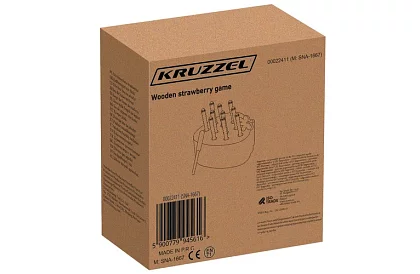 Drevená magnetická hra – jahoda