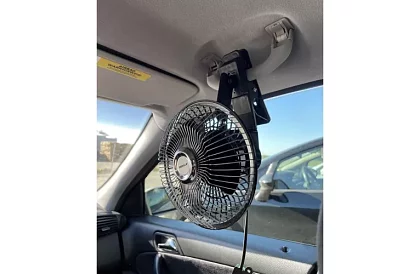 Otočný ventilátor do automobilov