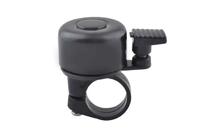 Zvonek na bicykel – čierny