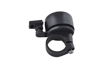 Zvonek na bicykel – čierny