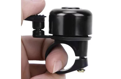 Zvonek na bicykel – čierny