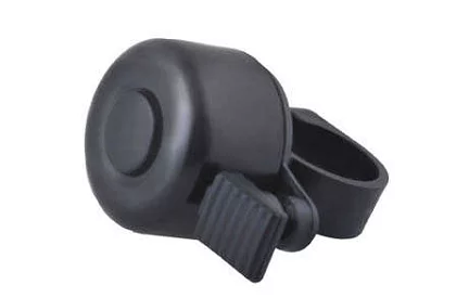 Zvonek na bicykel – čierny