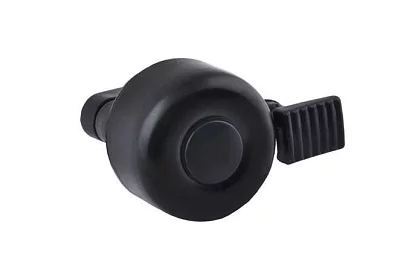 Zvonek na bicykel – čierny