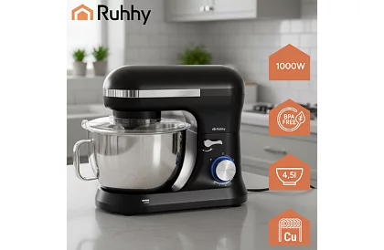 Kuchynský robot 1000 W s nadstavcami a misou 4,5 l