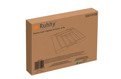 Bambusový organizér do zásuviek – príborník