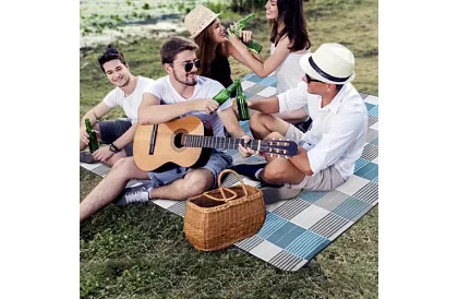 Veľká pikniková deka 2 × 2 metre