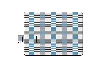 Veľká pikniková deka 2 × 2 metre