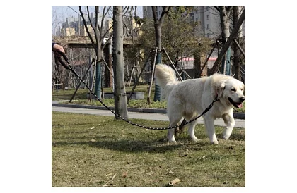 Vodítko pre psa silné s reflexnými prvkami – 3 m