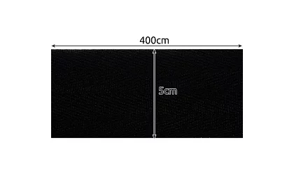 Profi boxerské bandáže 2 × 4 m – čierne