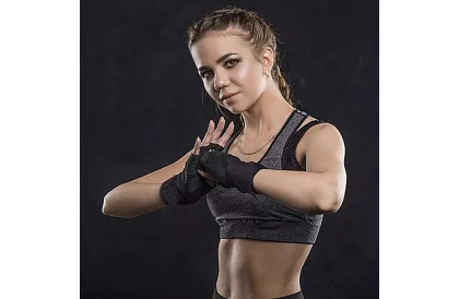 Profi boxerské bandáže 2 × 4 m – čierne